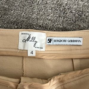 Milly of new york. 5F bergdorf of goodman size 4 tan riding pants